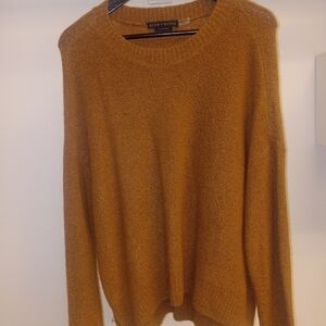 Alice + Olivia Bronze Crewneck Sweater